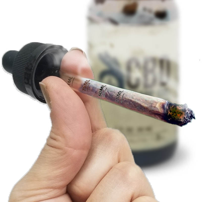 Picture of a CBD Dropper Joint
